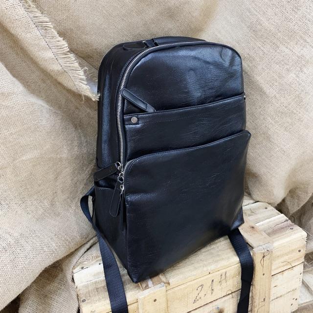 Balo da nam nữ - Leather Backpack