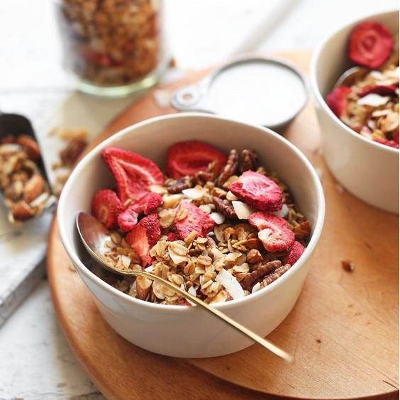 Ngũ cốc Granola ăn kiêng Baker Baking không đường dành cho mẹ bầu, tiểu đường, healthy 300-500g