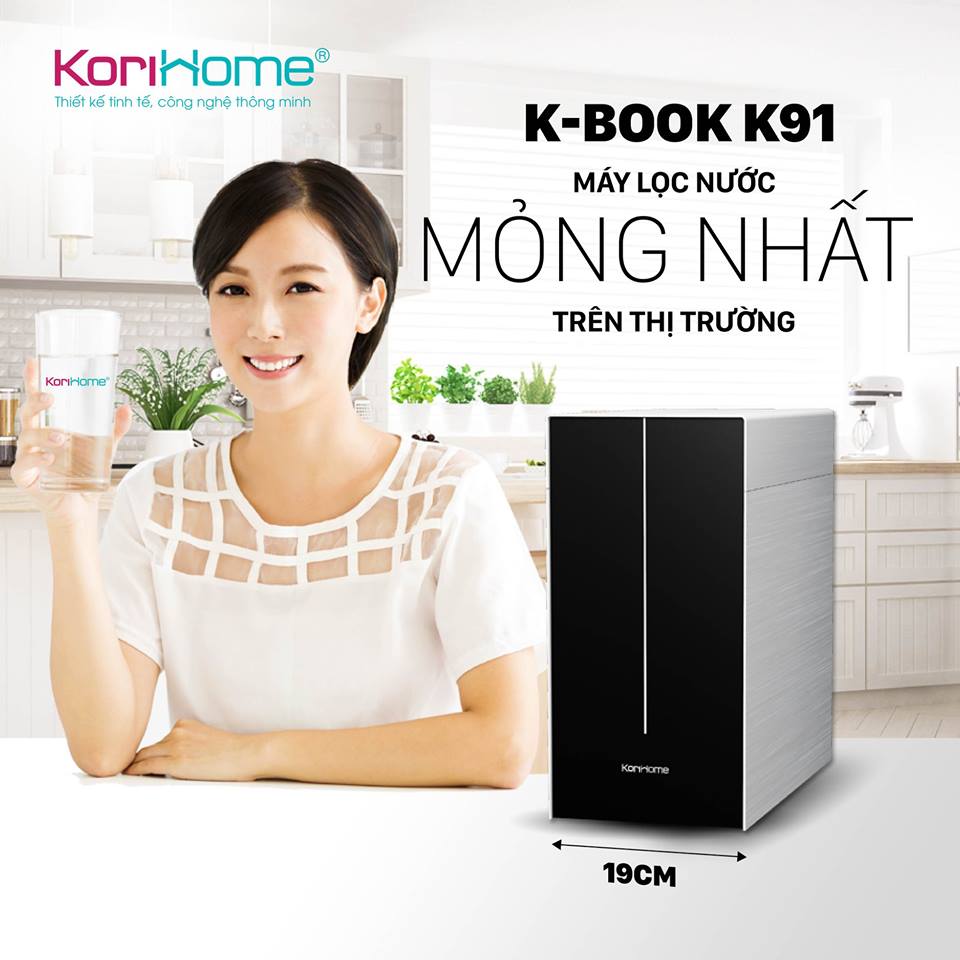 Máy lọc nước KoriHome WPK-K91 - Hàng Chính Hãng