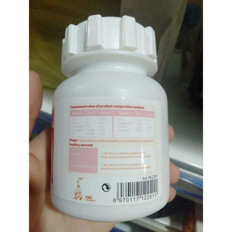 Bioline - Viên uống bổ máu, bổ sung vitamin, khoáng tổng hợp cho chó hộp 160 viên