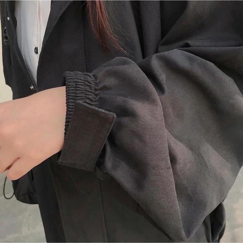 Áo khoác kaki dù Blessing form rộng Ulzzang ( Ảnh thật