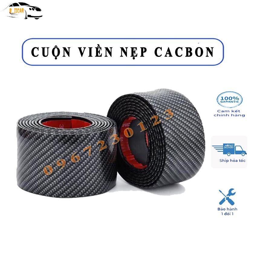 Miếng Dán Chống Xước Mạ Cacbon Cao Cấp - Nẹp Cacbon Dán Chống Xước Nhiều Vị Trí Trên Ô tô