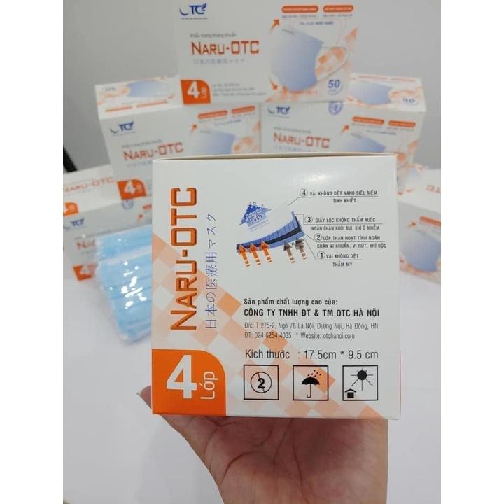 Khẩu trang 4 LỚP NARU-OTC Người lớn và trẻ em