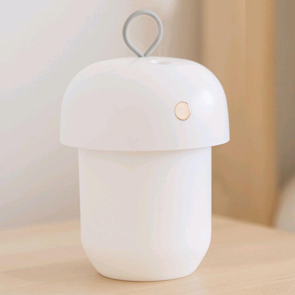 Portable mini humidifier with USB lighting, rechargeable for the home