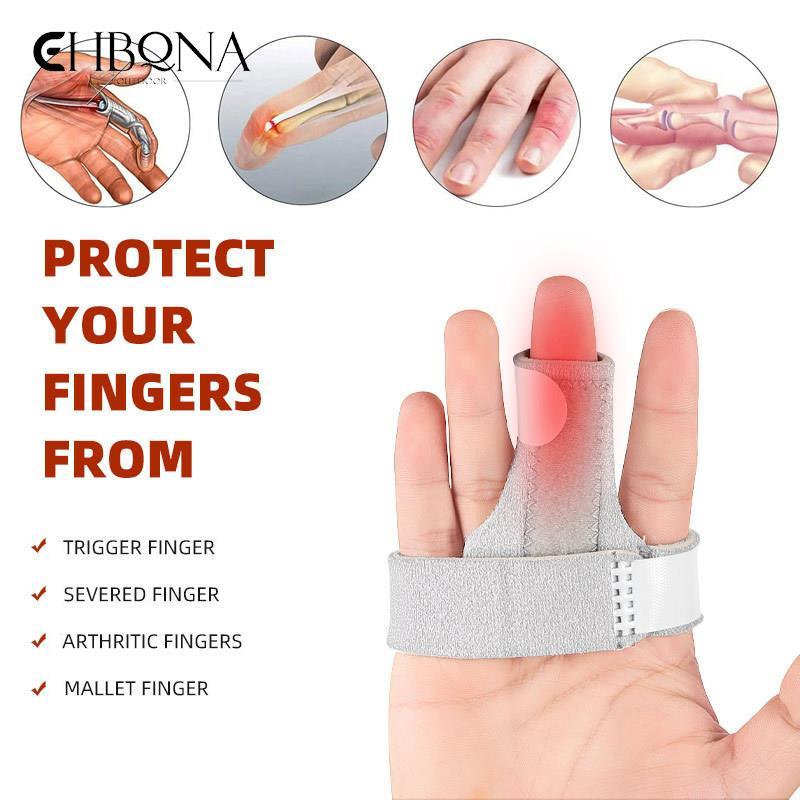 Mới Ngón Tay Cái Vồ Ngón Tay Nẹp Viêm Bao Bì Ngón Tay Ổn Định Ngón Tay Nẹp Kích Hoạt Ngón Tay Dây Đeo Duỗi Thẳng Gãy Cong Ngón Tay Color: gray