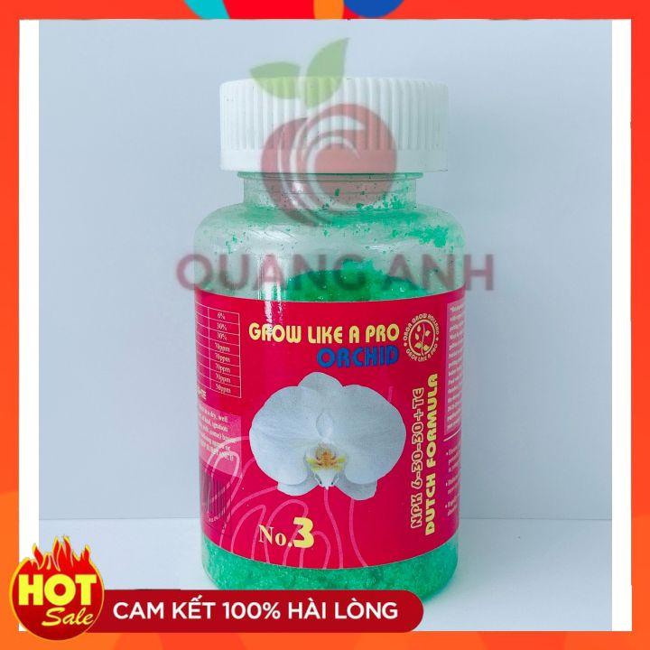 Phân Bón Hoa Lan Grow Like A Pro NPK 6-30-30+TE - Nhập Khẩu Hà Lan - chai 100Gr