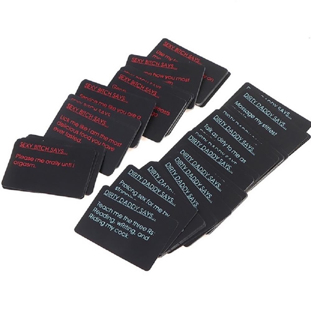 [Che Tên] Bộ Bài Tình Yêu Bedroom Commands Cards Dành Cho Cặp Đôi Tiếng Anh Các Tư Thế Vui Vẻ