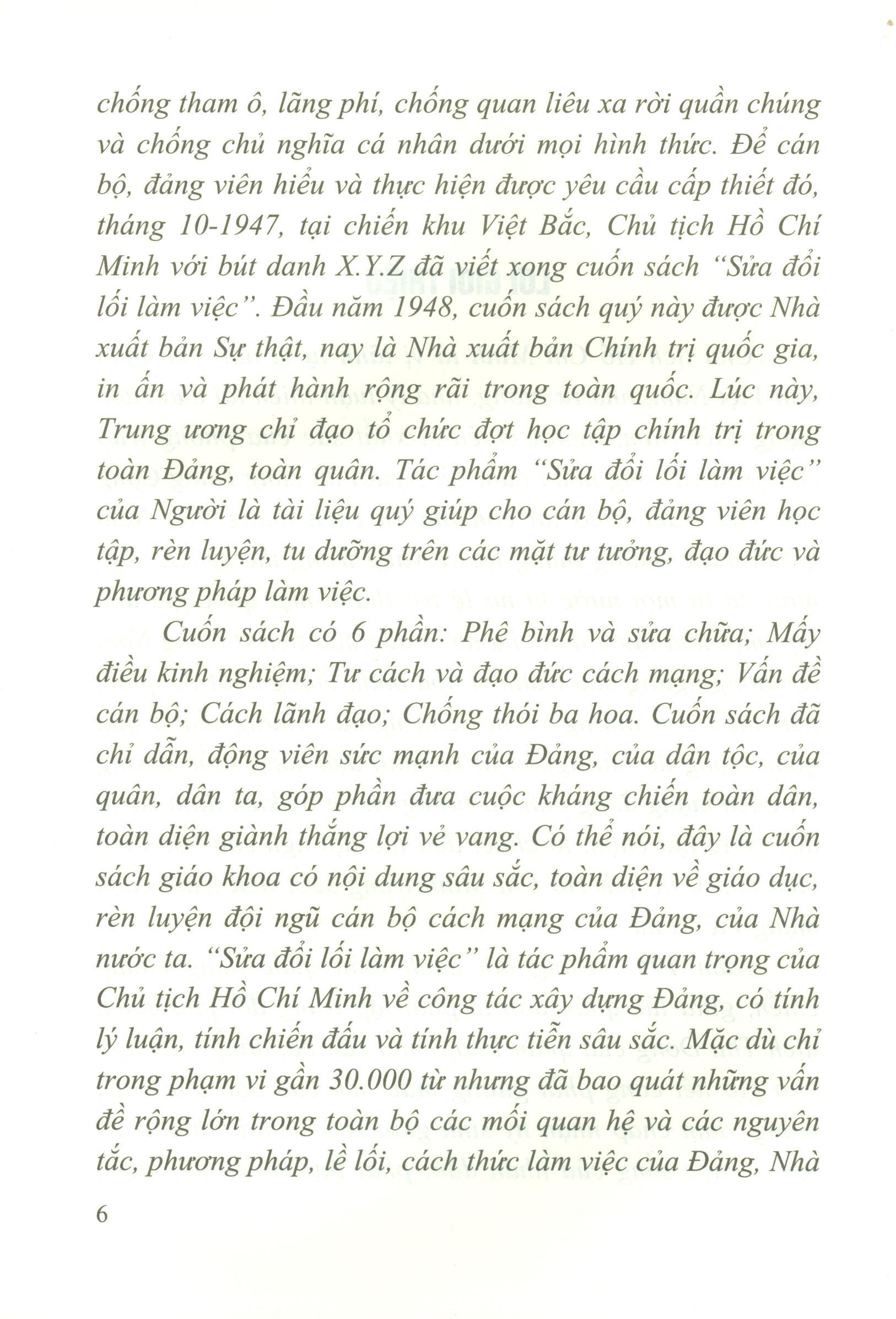 Sửa Đổi Lối Làm Việc Trong Công Cuộc Đổi Mới Hôm Nay