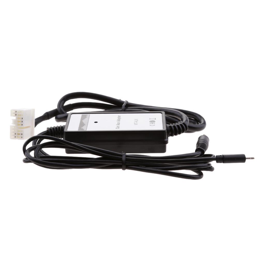Car Audio .5mm Aux-in MP3 Player Interface Adapter for