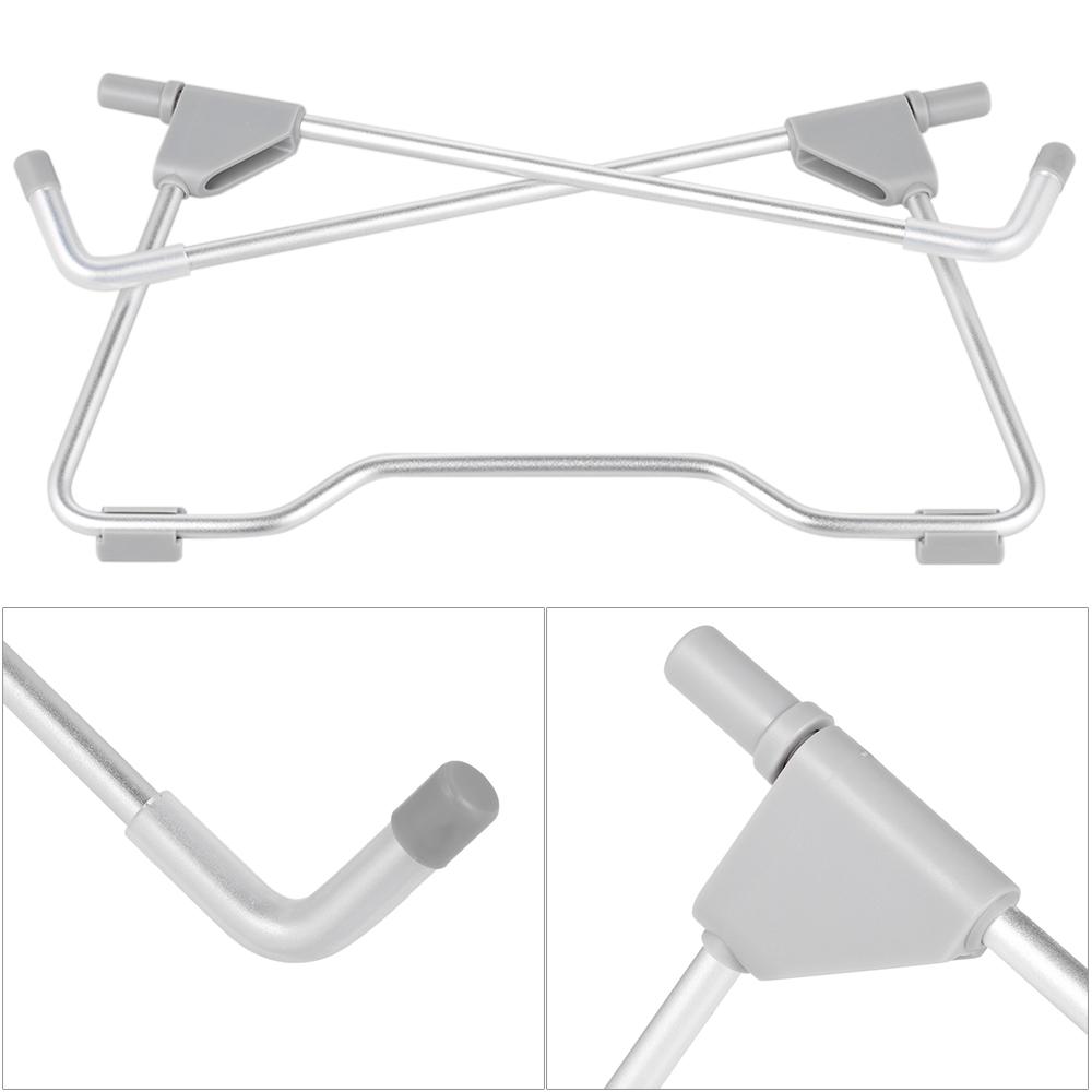 Portable Laptop Stand Foldable Holder Notebook Support Adjustable Desktop Bracket Grey