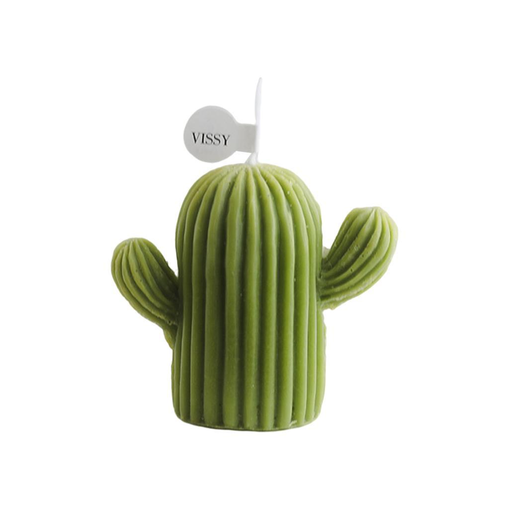 Cactus Candle Scented Candles  Olive