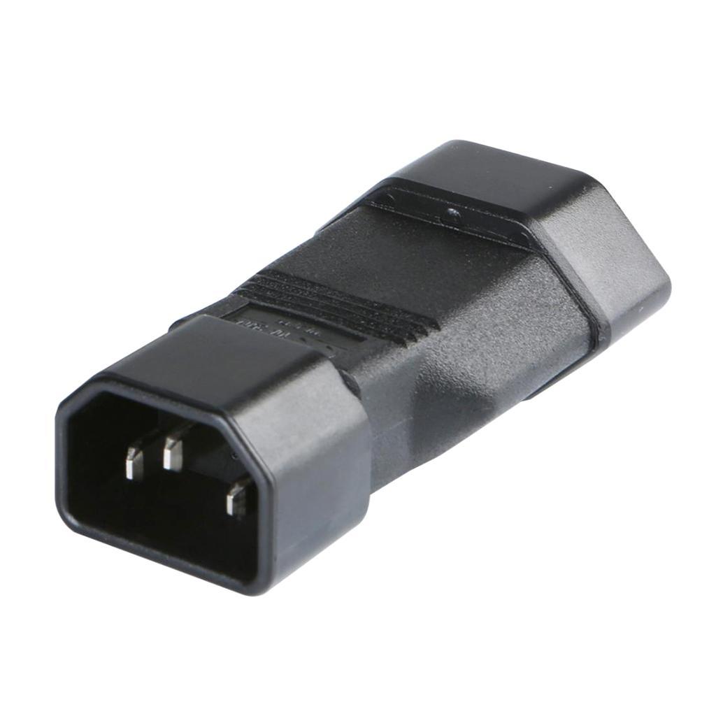 Durable IEC 320-C14    Converter adapter