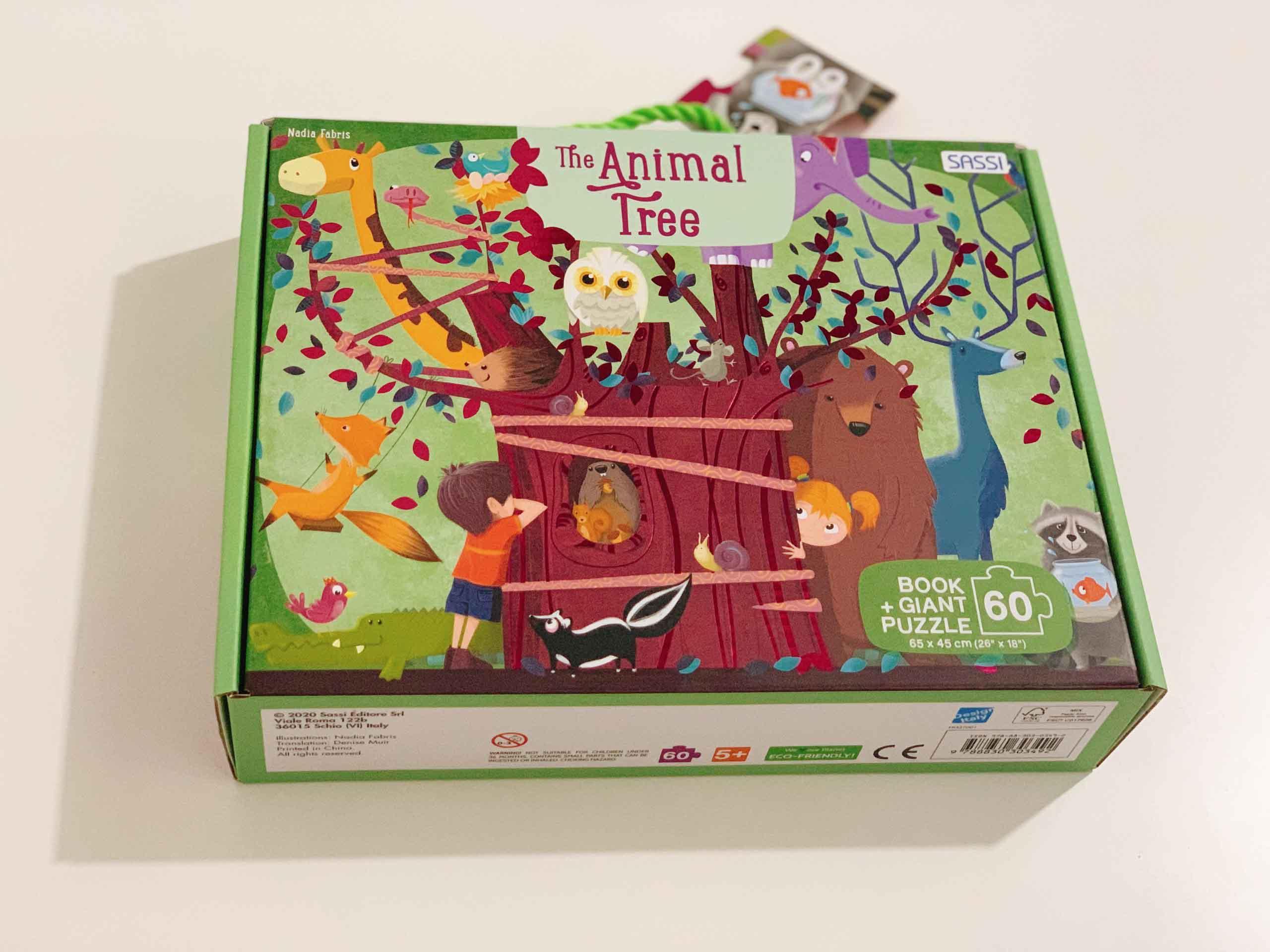 The Animal Tree (Book + Giant Puzzle)