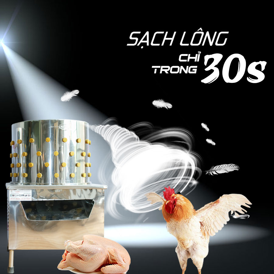 Máy Vặt Lông Gà Vịt Việt Nam NS 50