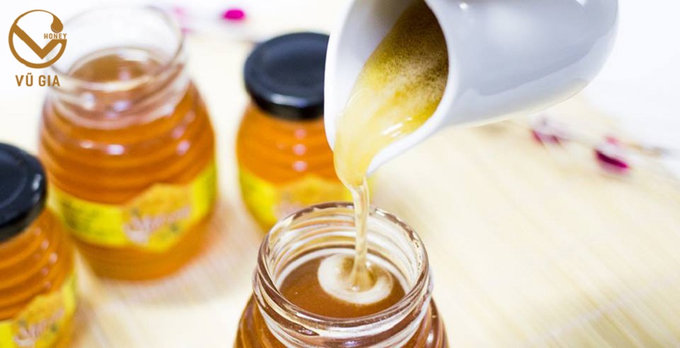 Mật Ong Hoa Nhãn Nguyên Chất VG Honey (200ml/hũ) - Tăng cường cải thiện sức đề kháng, hỗ trợ dạ dày tiêu hóa hiệu quả