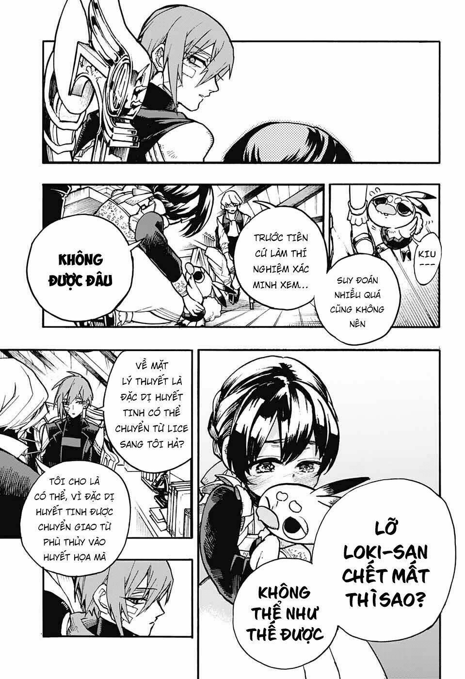 những bức họa quái dị của phù thủy chapter 16 10