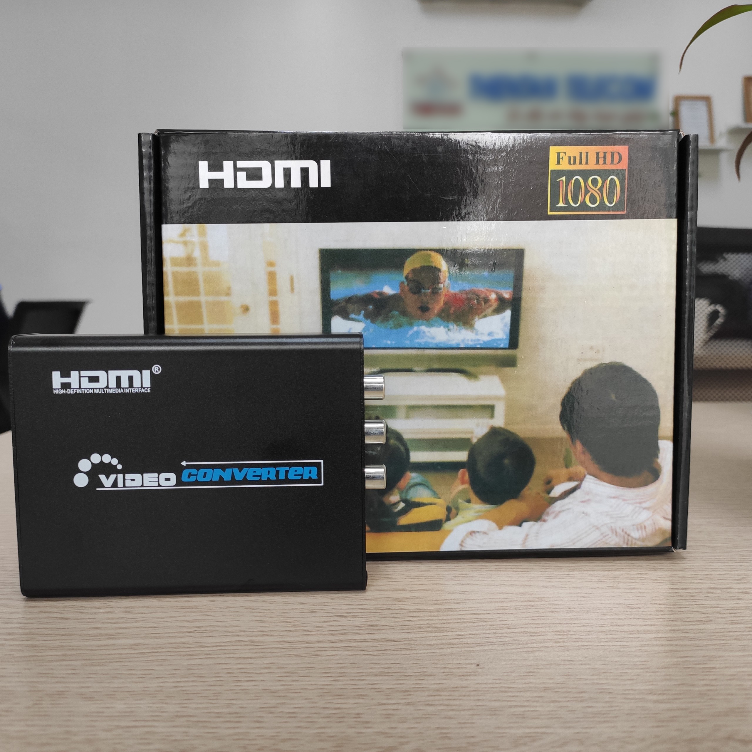 Bộ chuyển đổi  HDMI sang AV Audio S-video