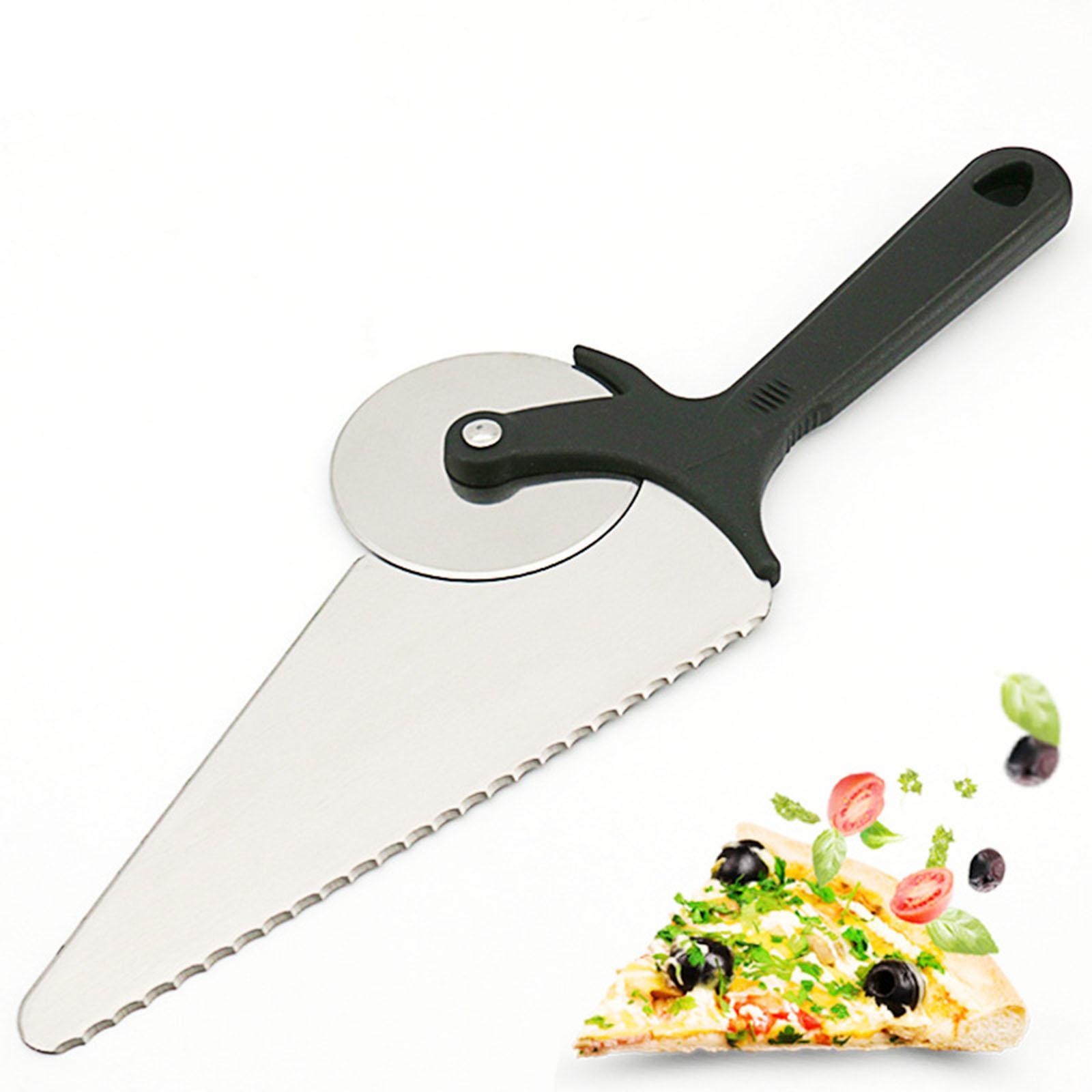 Pizza Cutter Kitchen Gadget Baking Accessories Pie Slice Slicer Server