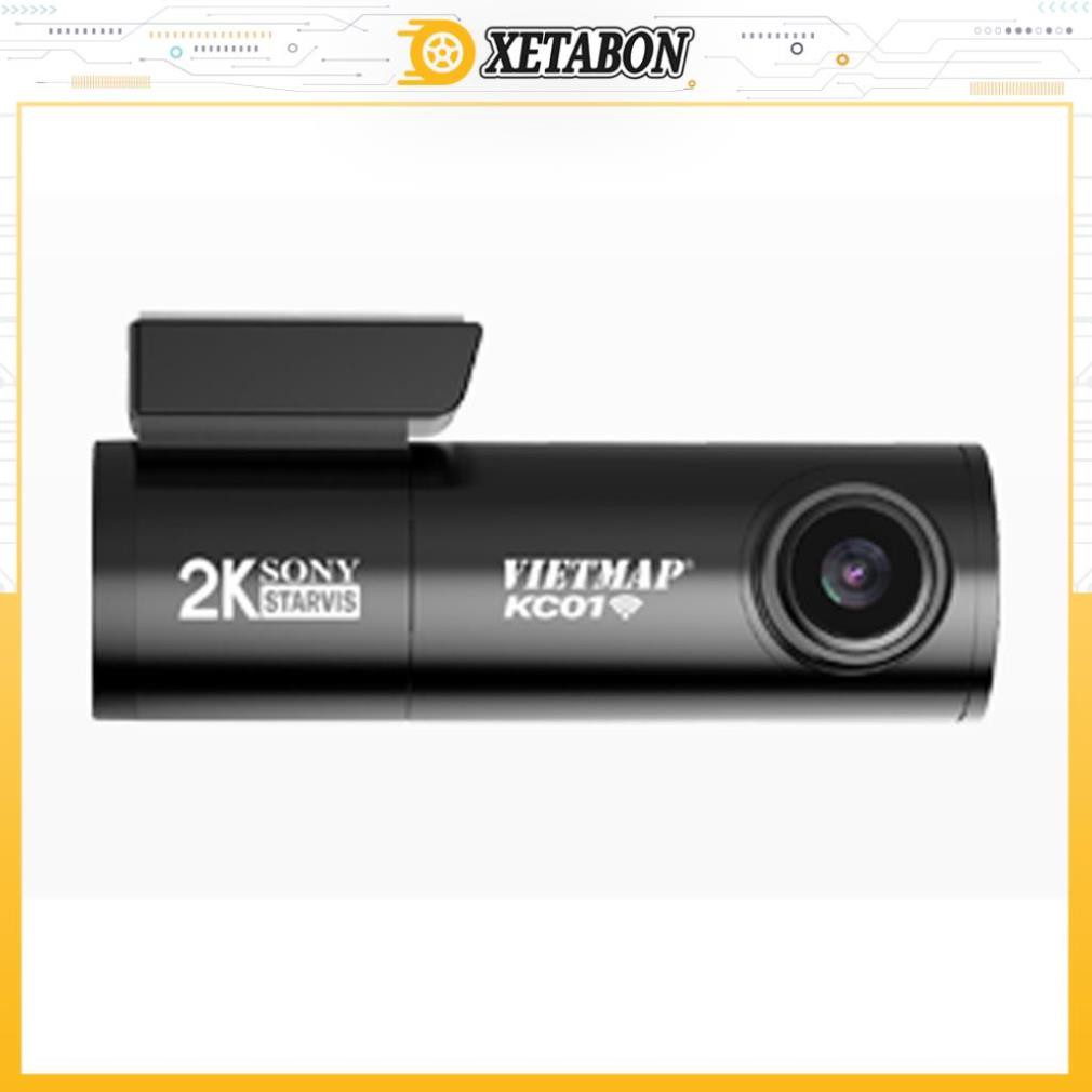 CAMERA VIETMAP KC01-Ghị Hình Trước Sau, Kết Nối Wifi - Độ Phân Giải 2K, Cam Sau Full HD