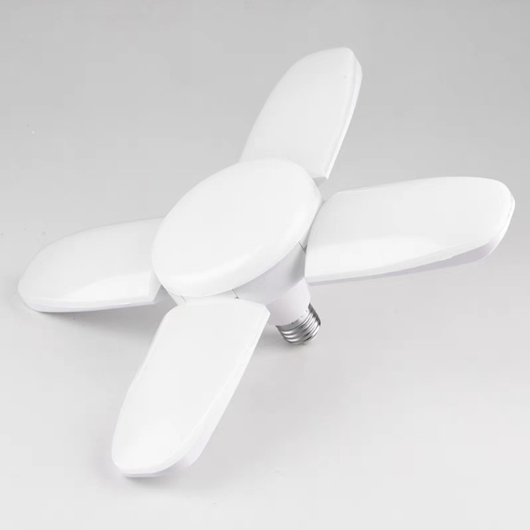 Bóng Đèn Led Mini Hình Quạt 4 Cánh 5 Bóng 28W Ánh Sáng Trắng