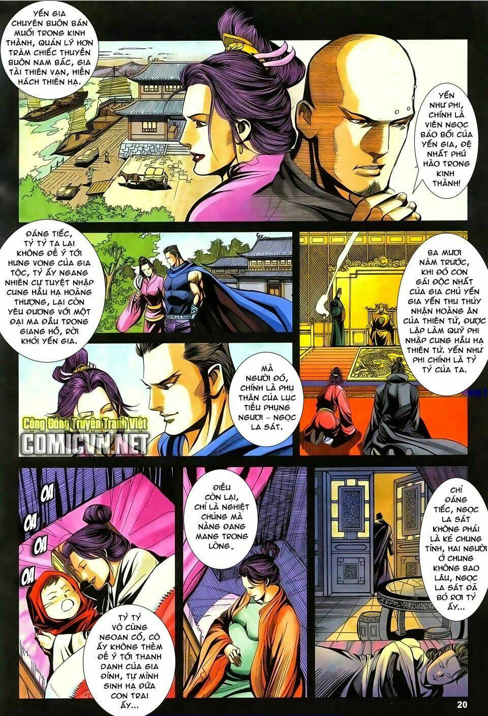 cổ long quần hiệp chapter 81 20