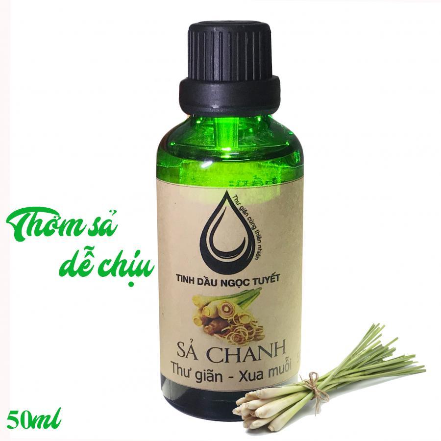 Combo 2 chai tinh dầu sả chanh thư giản và khử mùi Ngọc Tuyết 100mlx2