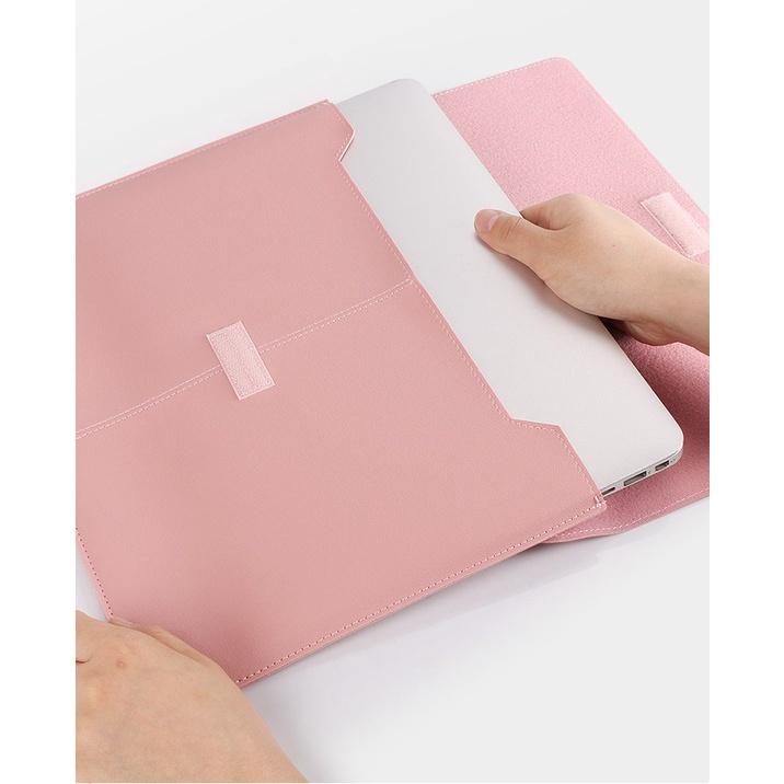 Bao da cao cấp cho surface - macbook , laptop size 11-15,6 inch Chống nước , chống bụi hãng