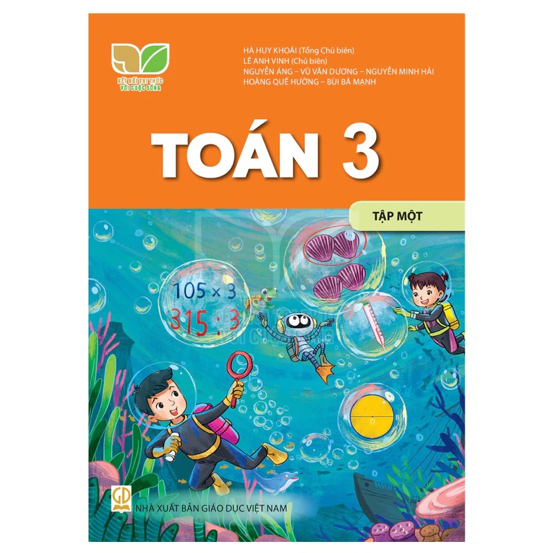 Sách Giáo Khoa Toán 3 Tập 1 - Kết Nối Tri Thức Với Cuộc Sống - GD