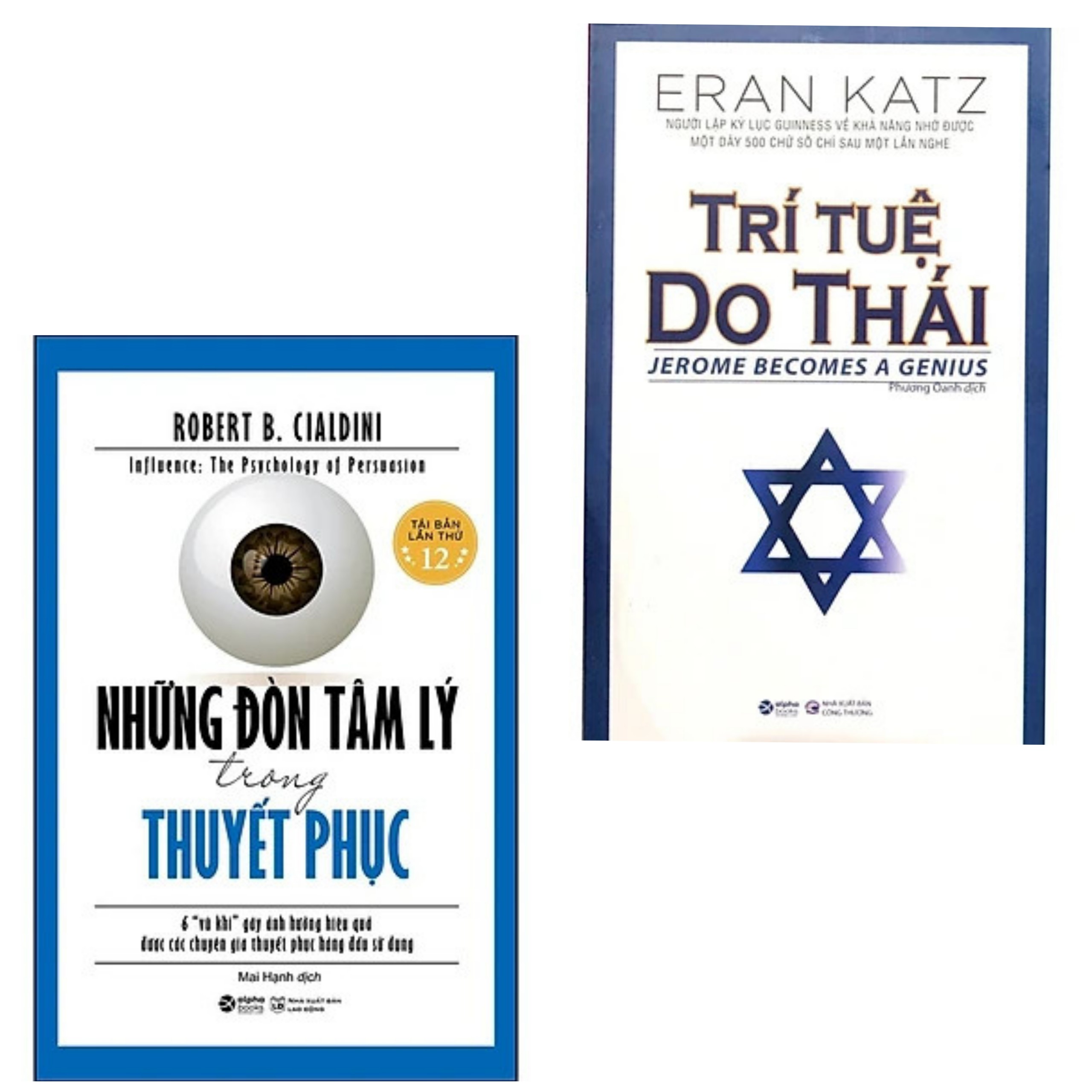 Combo 2 cuốn: Những Đòn Tâm Lý Trong Thuyết Phục + Trí Tuệ Do Thái ( Bộ sách tư duy-kỹ năng-thuyết phục hàng đầu)