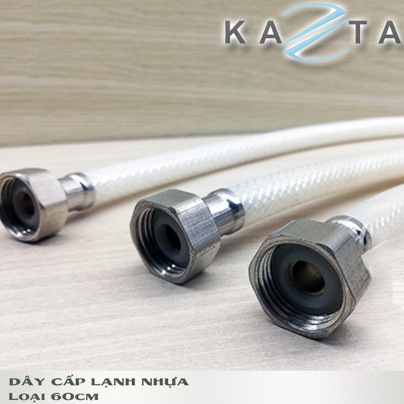 Dây cấp nước lạnh KAZTA KZ-DN60L nhựa cao cấp 60cm