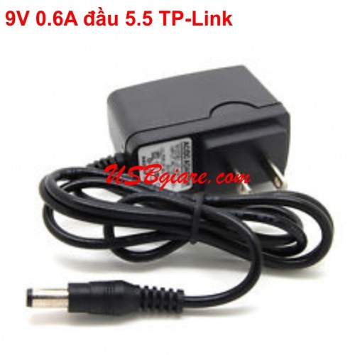 ADAPTER 9V 0.6A ĐẦU 5.5MM (TPLINK)