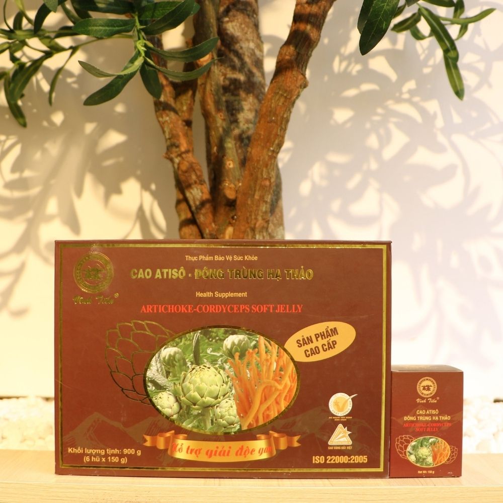 Cao Mềm Atiso - Đông Trùng Hạ Thảo Vĩnh Tiến -