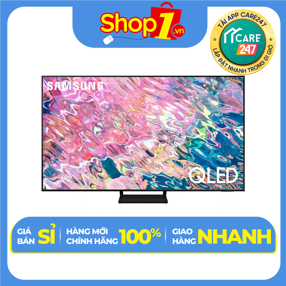 Smart Tivi QLED Samsung 4K 85 inch 85Q60BA - Hàng Chính Hãng - Chỉ Giao Hà Nội