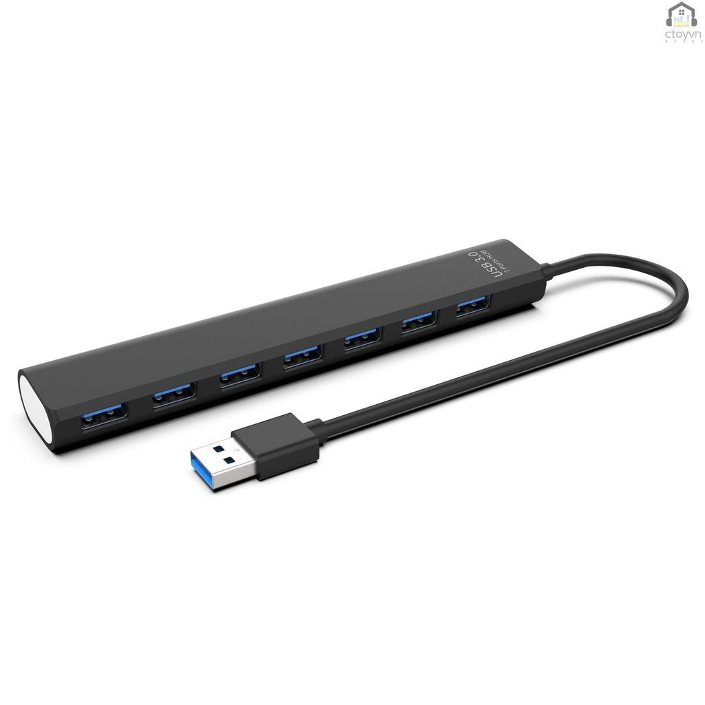 Bộ chia USB 3.0/2.0 HUB tốc độ cao 5Gbps với 7 cổng USB 3.0 cho Notebook Laptop PC