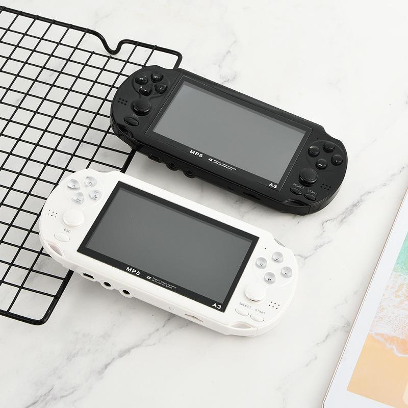 Đảm bảo chất lượng Máy chơi game A3 4.3 màn hình lớn cầm tay hoài cổ Máy chơi game PSP arcade 128-bit cổ điển máy chơi game cầm tay cho trẻ em