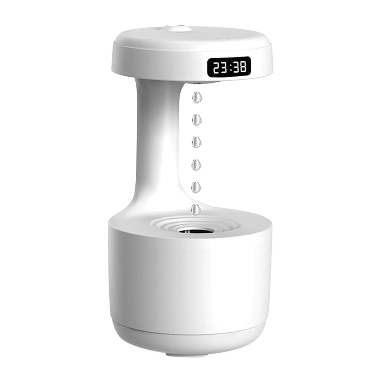 Portable Air Humidifier with Light and Water Droplet for Yoga Car Office