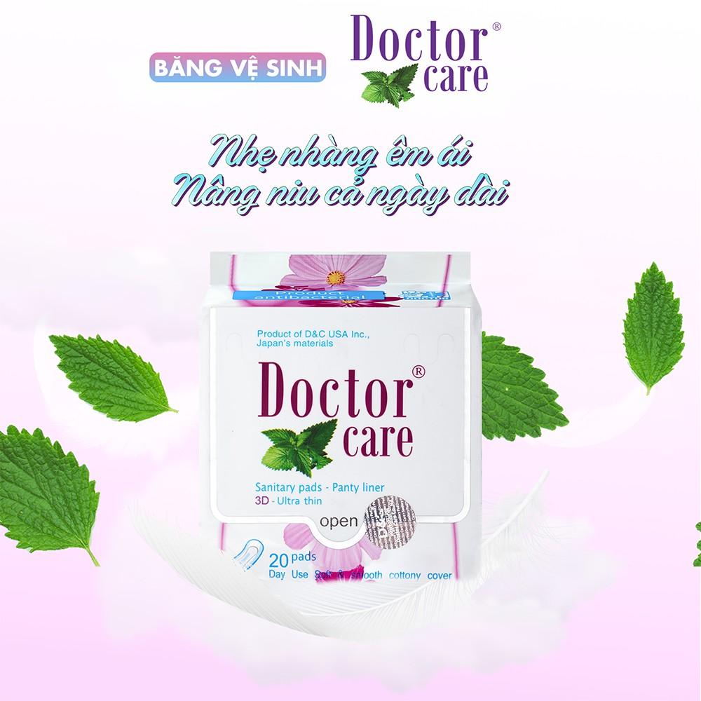 Băng vệ sinh thảo dược Doctor Care Combo BVS chăm sóc toàn diện Ngày Đêm Hàng ngày