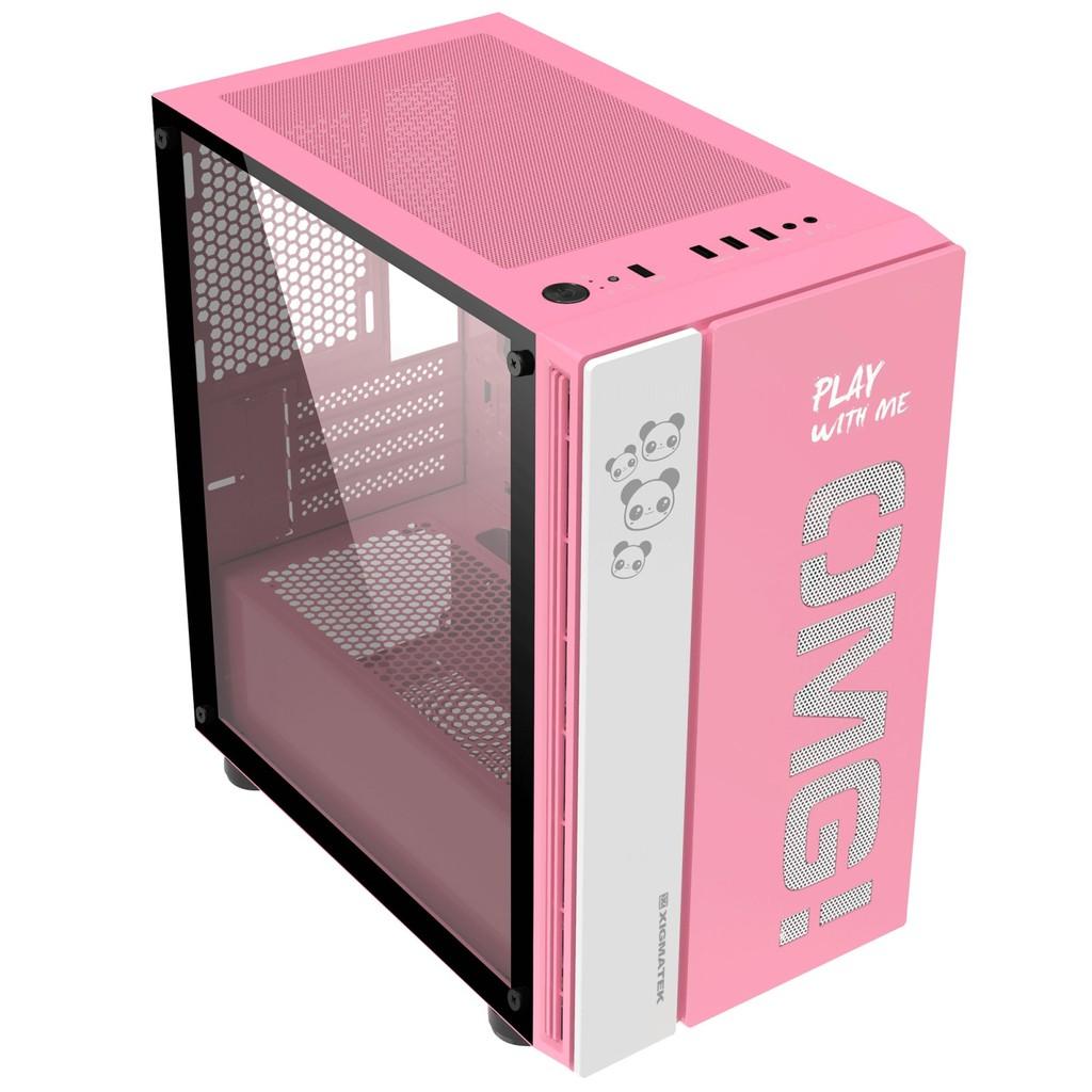 CASE XIGMATEK OMG QUEEN (EN45631) - GAMING M-ATX - Hàng Chính Hãng