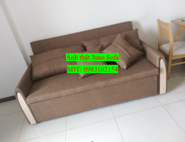 Sofa giường kéo Juno Sofa 3 lớp Juno Sofa 1m8, giường 1m6 x 1m9