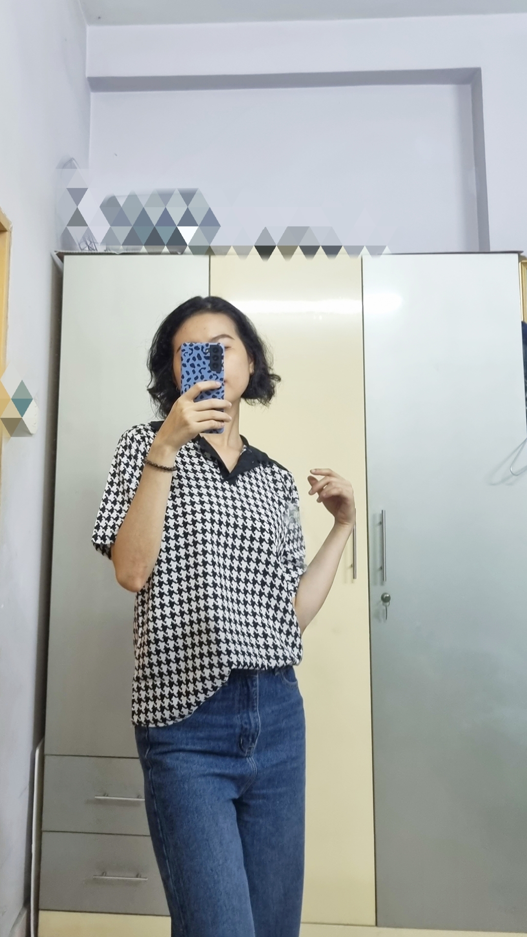 ÁO KIỂU CỔ SƠ MI NGẮN TAY