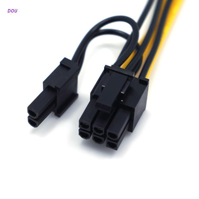 Cáp nguồn chuyển đổi 6pin sang 1 đầu 8pin