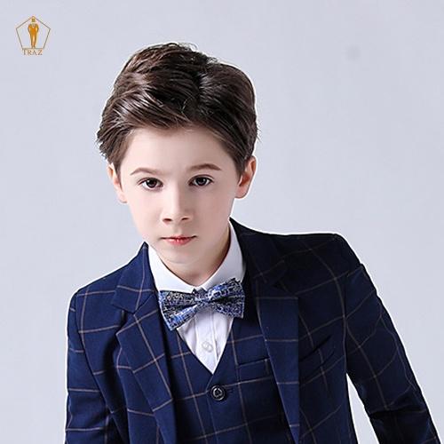 Bộ, Set Vest TRAZ Karo Cho Bé Trai, Trẻ Em, Con NítBé Mập Cao Tăng 1, 2 Size