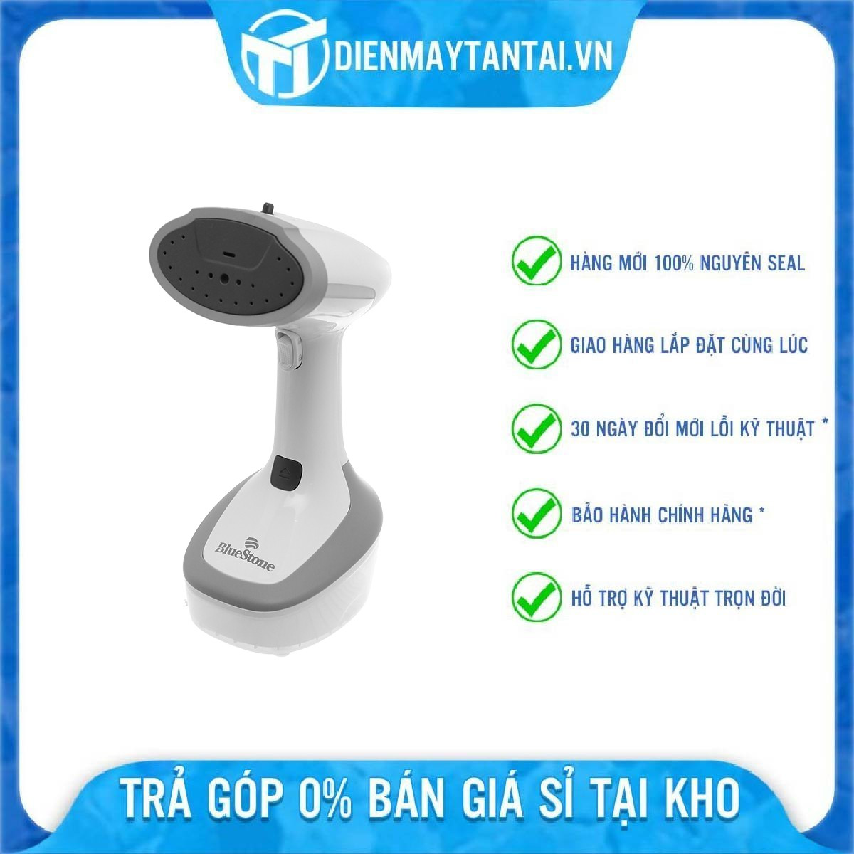 Bàn ủi hơi nước cầm tay Bluestone GSB-4031 - Hàng chính hãng