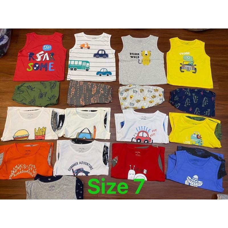 Bộ dát nách bé trai size 7-22kg