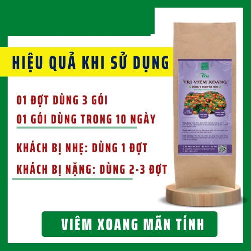 Trà viêm xoang túi lọc