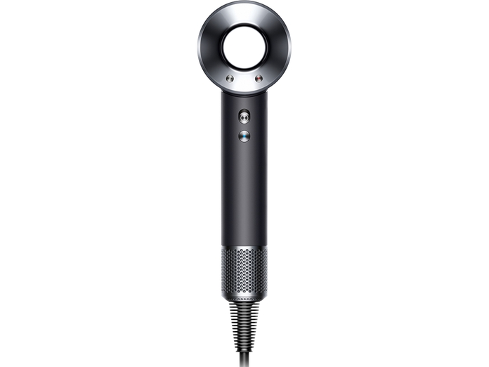 Máy sấy tóc Dyson HD08 (Black/Nickel) mặt chính diện