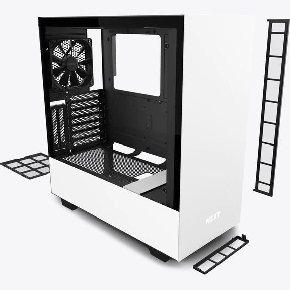 Vỏ Case Máy Tính NZXT H510i Màu Trắng Sần - Hàng Chính Hãng