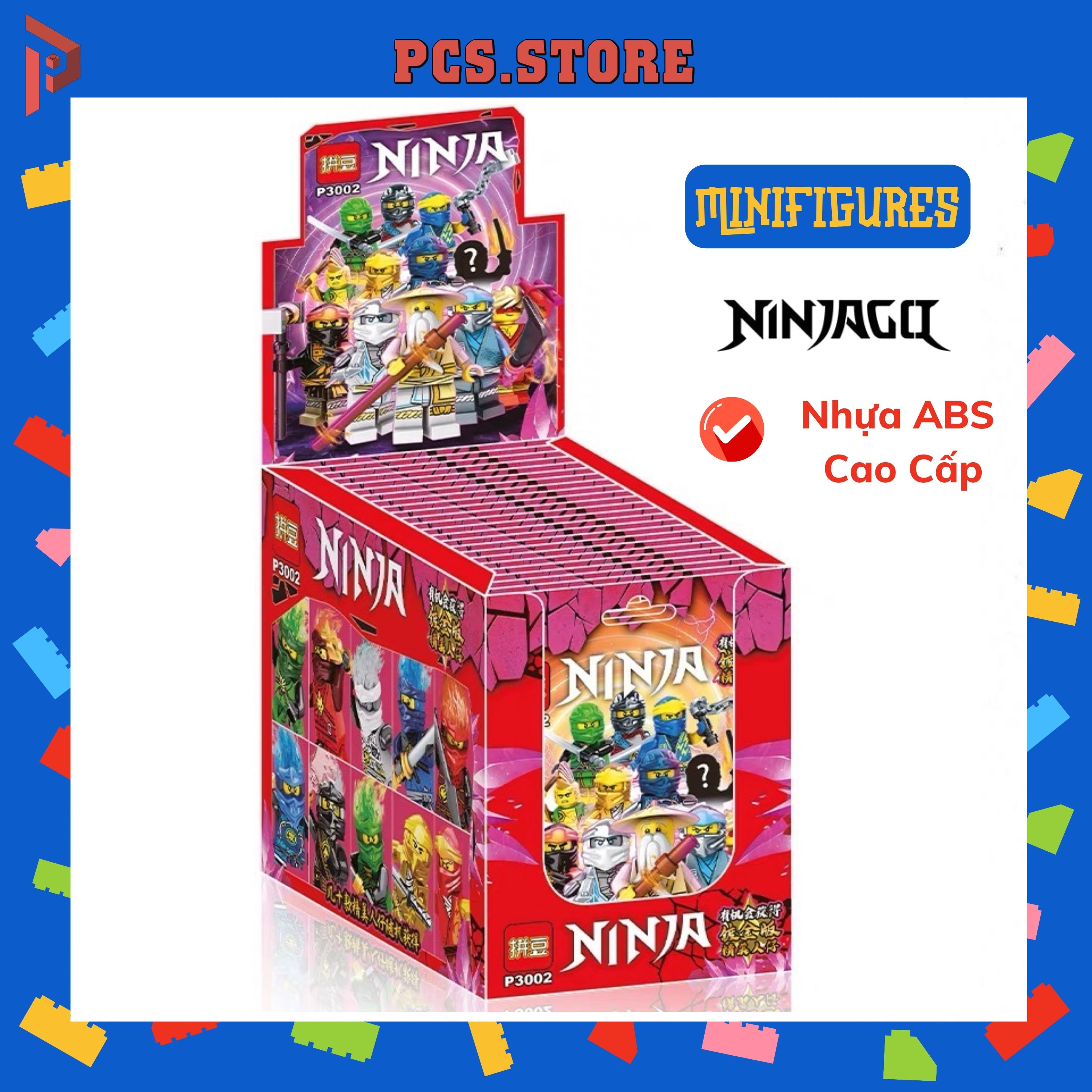 Đồ Chơi Lắp Ráp Minifigures Nhân Vật Bí Ẩn Ninjago - PCS STORE