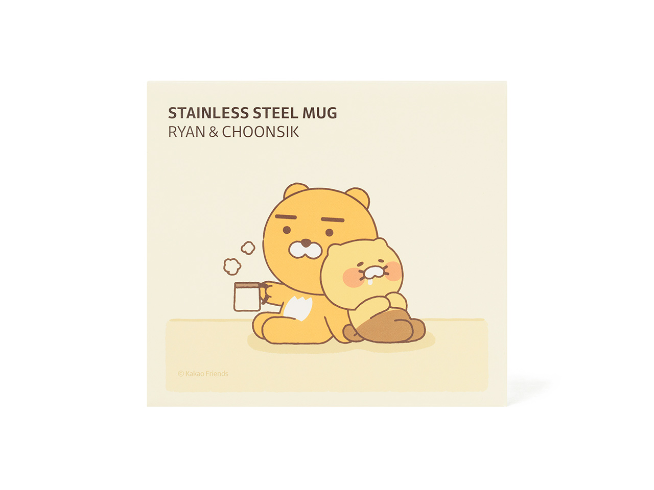 Cốc Giữ Nhiệt Ryan Choonsik KAKAO FRIENDS Chính Hãng