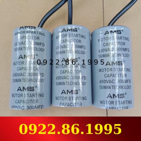 Tụ điện khởi động môtơ 450V - 300uf, 400uf hàng mới về